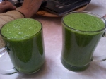 Detox Cleanse Lunch Smoothie blended